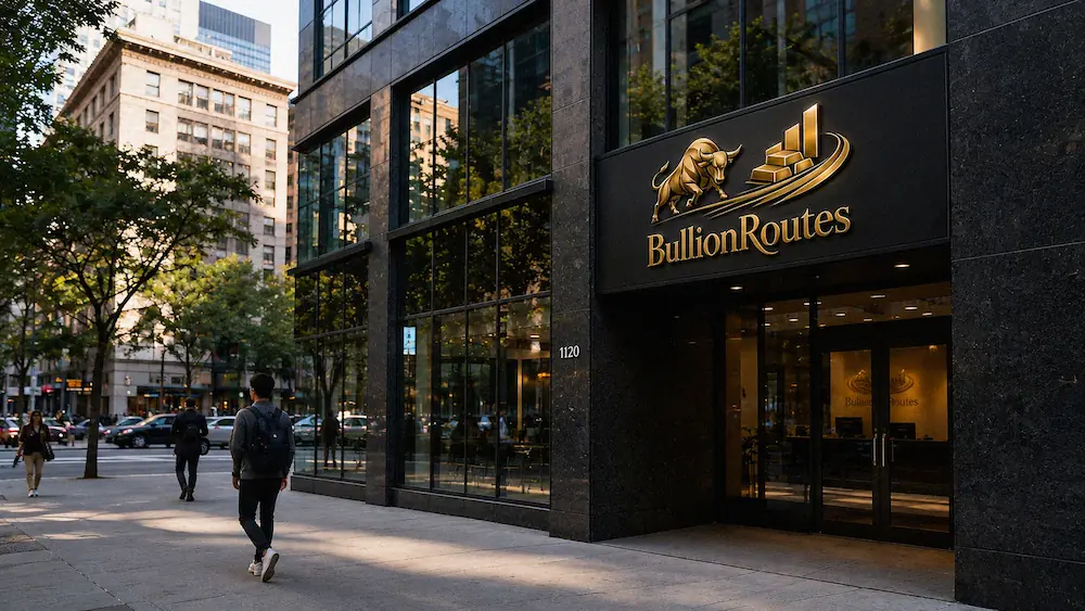 BullionRoutes Manhattan office exterior